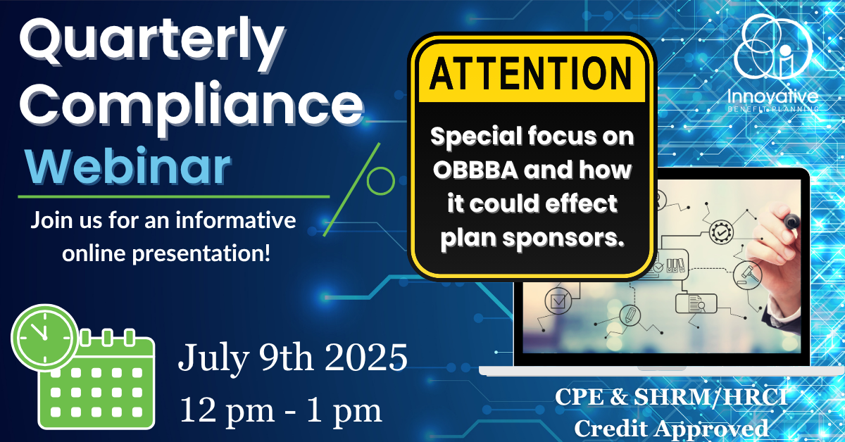 Quarterly Compliance Webinar – July 2025