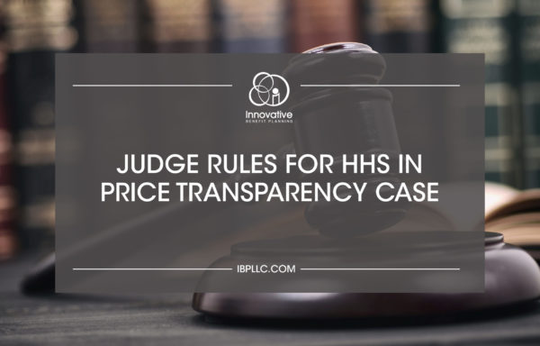 Judge Rules for HHS in Price Transparency Case