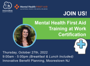 mental health first aid training